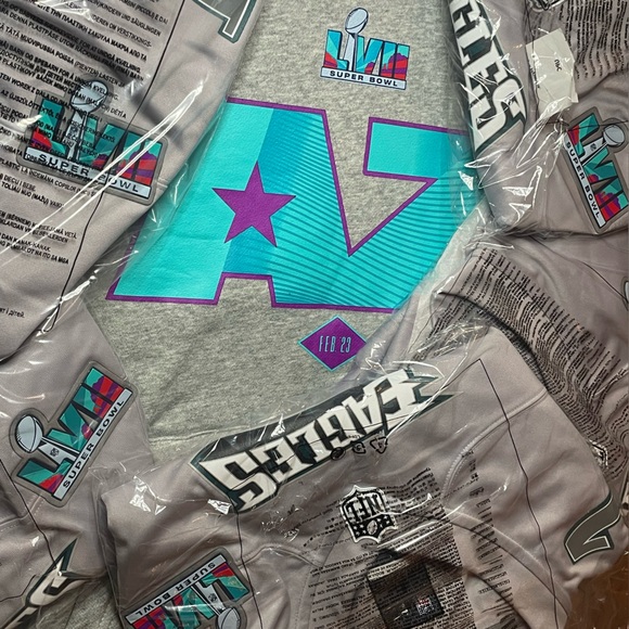 JALEN HURTS SUPER BOWL JERSEYS - Picture 4 of 4